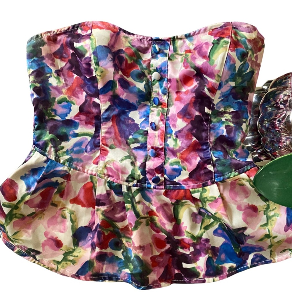 Corset Flare Top